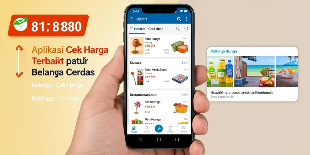 Tampilan antarmuka aplikasi 8180 yang sederhana dan informatif.