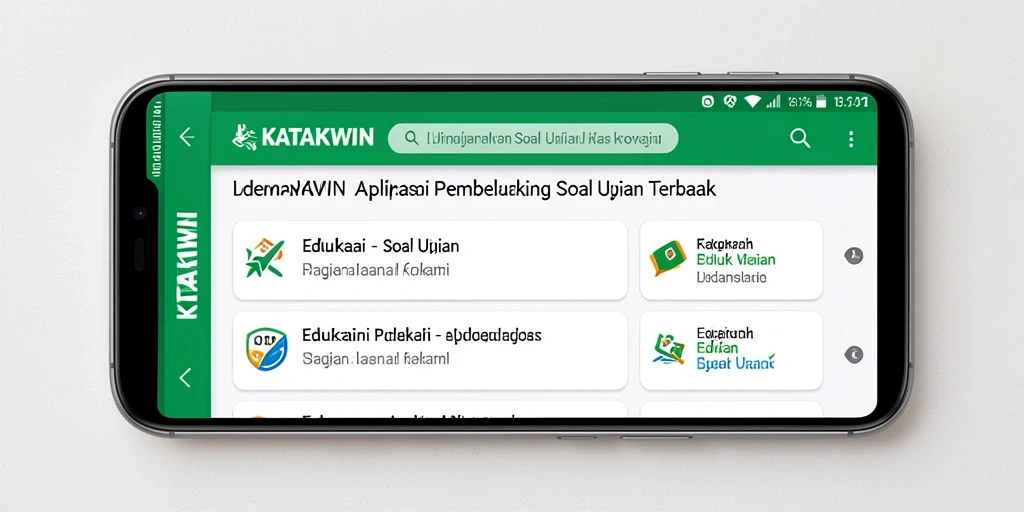 Antarmuka aplikasi KATAKWIN yang menarik dan interaktif.
