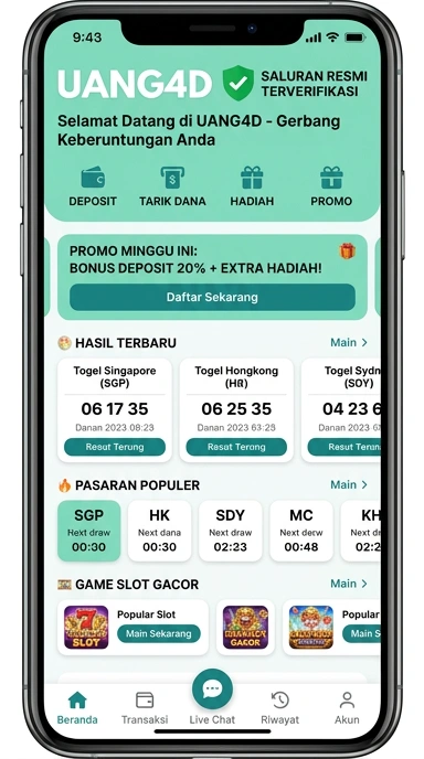Kanal Resmi uang4d untuk Unduhan APK Terpercaya